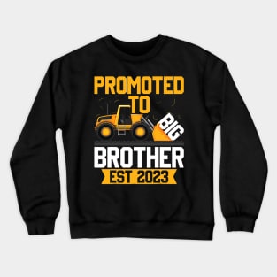 promoted to Big Bro 2023  I Leveled up to Big Brother 2023 Crewneck Sweatshirt